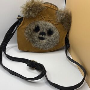 Loungefly Brown and Black Ewok Bag